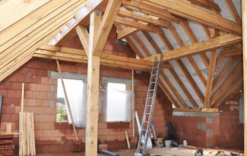 Tylers Hill attic trusses